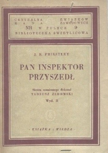 Pan inspektor przyszedł. Sztuka w 1 akcie