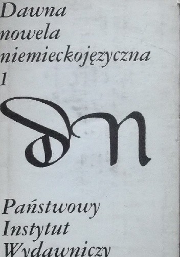 Dawna nowela niemieckojęzyczna. 1