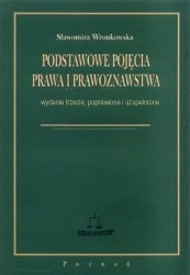 Podstawowe pojęcia prawa i prawoznawstwa