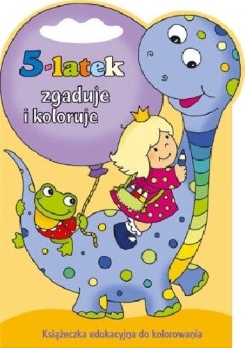 5-latek zgaduje i koloruje