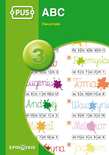 PUS ABC 3. Dwuznaki
