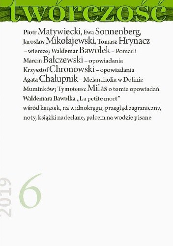 Twórczość nr 6 / 2019