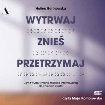 Wytrwaj. Znieś. Przetrzymaj. Listy z wyspy Tyflonii, miejsca internowania dotkniętych Utratą