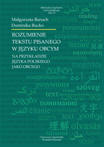 Rozumienie tekstu pisanego w języku obcym. Na przykładzie języka polskiego jako obcego