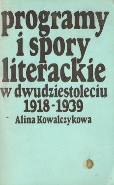 Programy i spory literackie w dwudziestoleciu