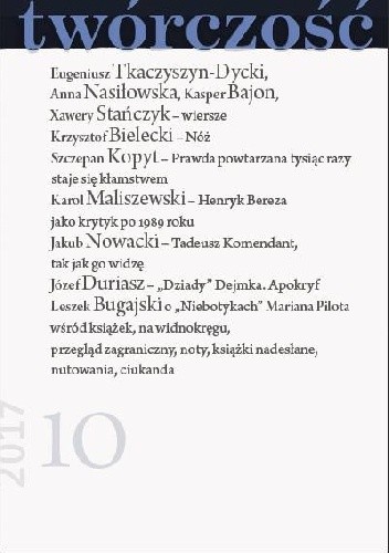 Twórczość nr 10 / 2017