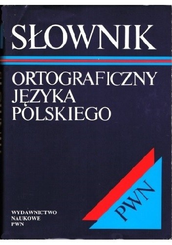 Słownik ortograficzny języka polskiego
