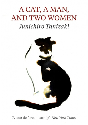 A cat, a man, and two women
