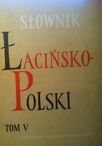 Słownik polsko-łaciński t V S-Z