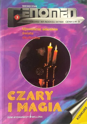 Czary i magia miesięcznik fenomen Nr 3 (5)/ 99