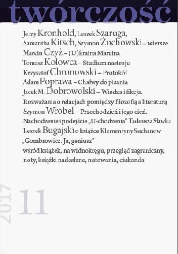 Twórczość nr 11 - 2017