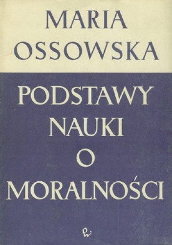 Podstawy nauki o moralności