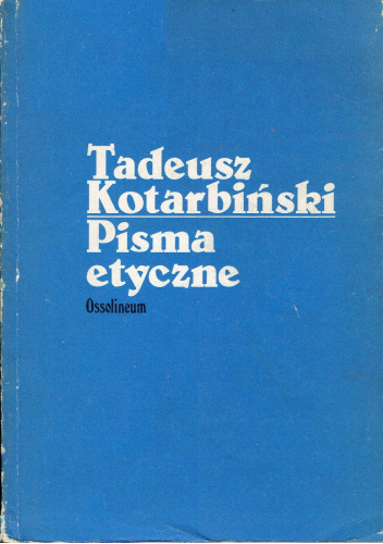 Pisma etyczne
