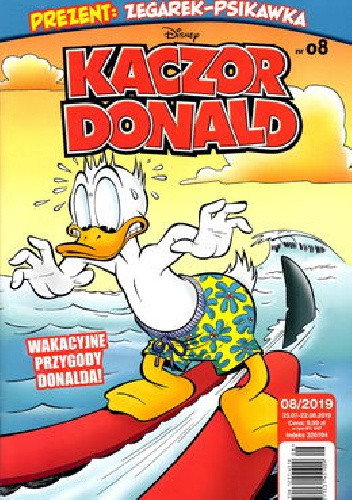 Kaczor Donald, nr 8 (997) / 2019