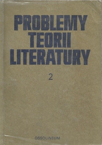Problemy teorii literatury (2)