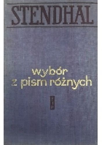 Wybór z pism różnych