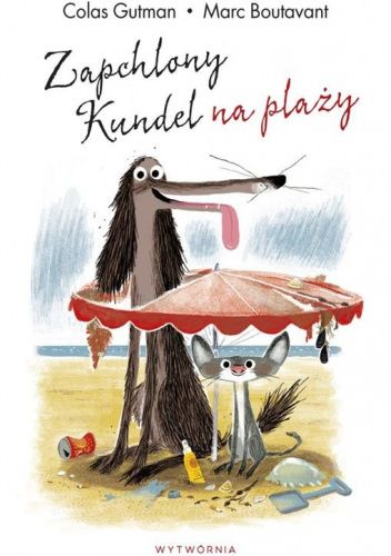 Zapchlony Kundel na plaży