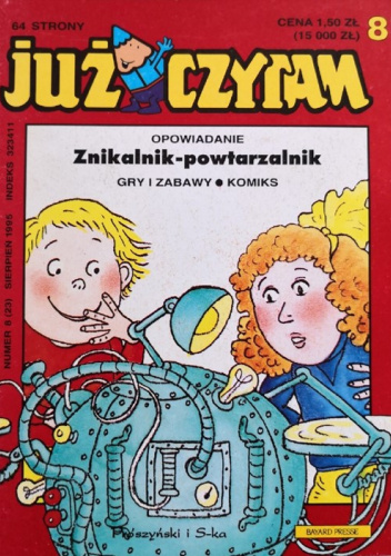 Już Czytam. Znikalnik-powtarzalnik