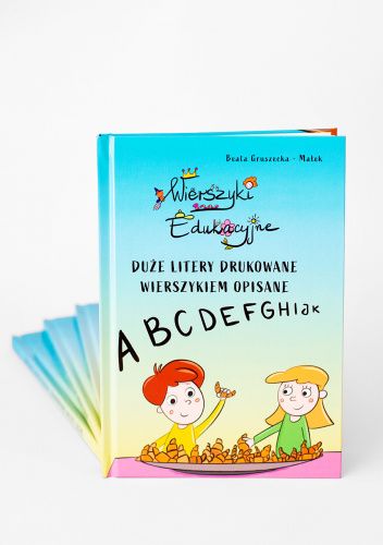 Duże litery drukowane wierszykiem opisane