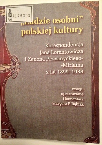 "Ludzie osobni" polskiej kultury