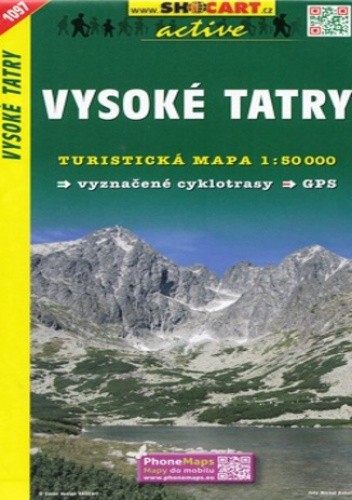 Vysoké Tatry,1:50 000