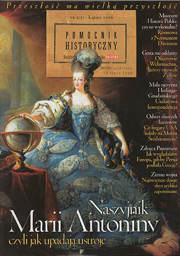 Pomocnik historyczny nr 3/2006. Naszyjnik Marii Antoniny