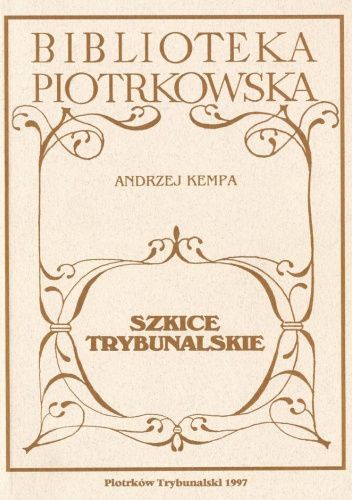 Szkice trybunalskie