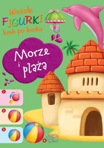 Morze i plaża wesołe figurki