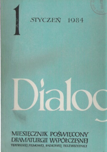 dialog, nr 1 styczeń 1984