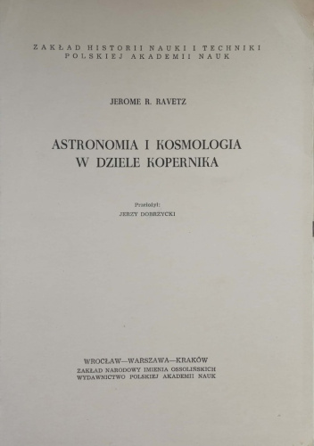 Astronomia i kosmologia w dziele Kopernika