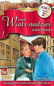 Złota broszka