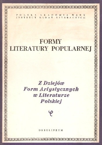 Formy literatury popularnej