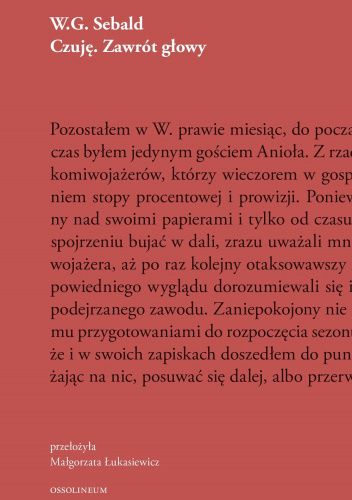 Czuję. Zawrót głowy