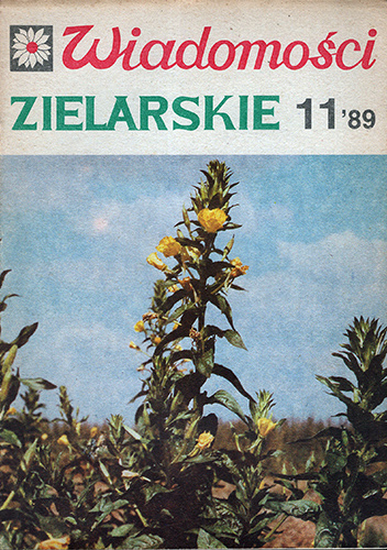 Wiadomości Zielarskie rok 1989 nr 11