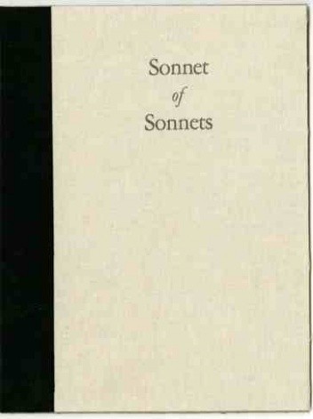 Sonnet of Sonnets