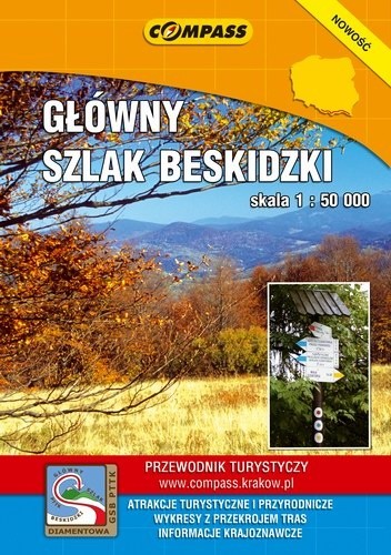 Główny Szlak Beskidzki 1:50 000 Przewodnik turystyczny