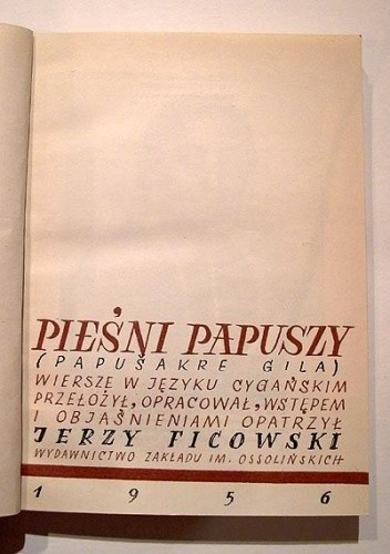 Pieśni Papuszy (Papušakre gila)