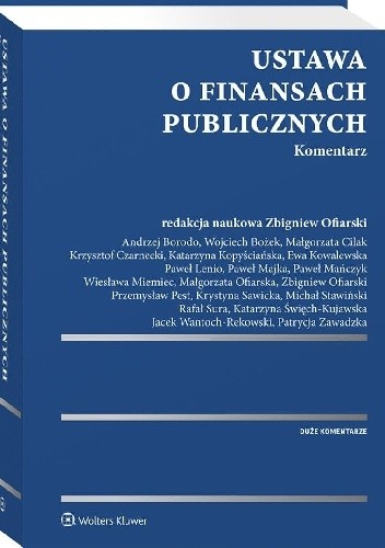 Ustawa o finansach publicznych. Komentarz
