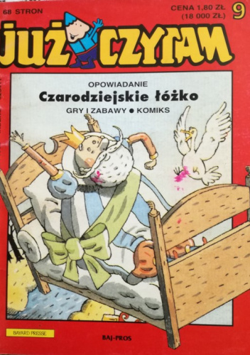 Już Czytam. Czarodziejskie łóżko