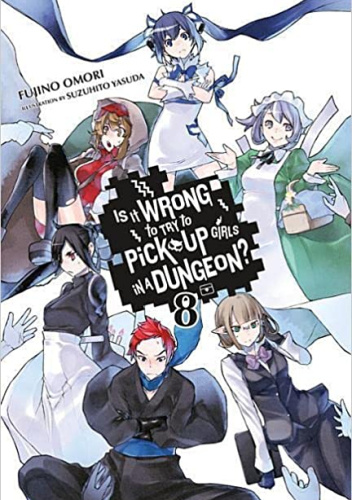 Is It Wrong to Try to Pick Up Girls in a Dungeon?, Vol. 8 (light novel)