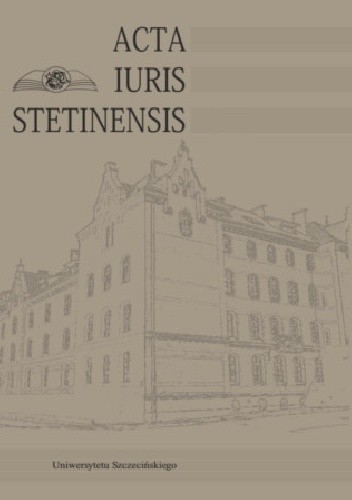 Acta Iuris Stetinensis, nr 4/2015
