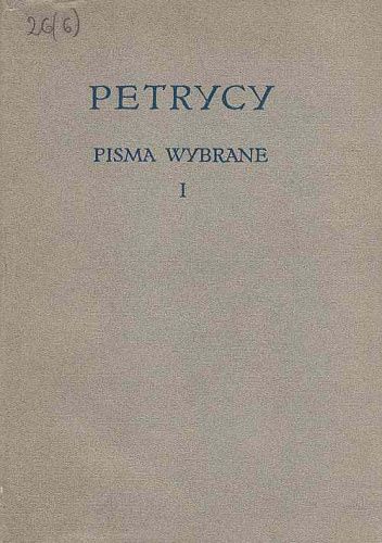 Pisma wybrane. Tom 1