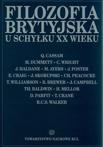 Filozofia brytyjska u schyłku XX wieku