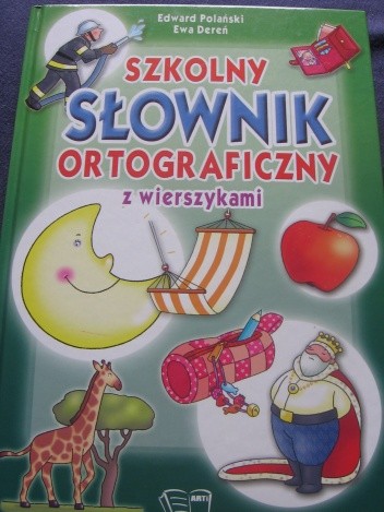 Szkolny słownik ortograficzny z wierszykami