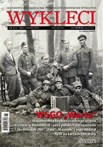 KWARTALNIK 'WYKLĘCI", NR 3 (15). WSGO "WARTA"