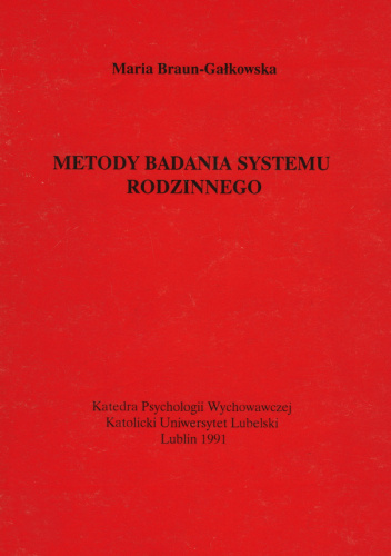 Metody badania systemu rodzinnego