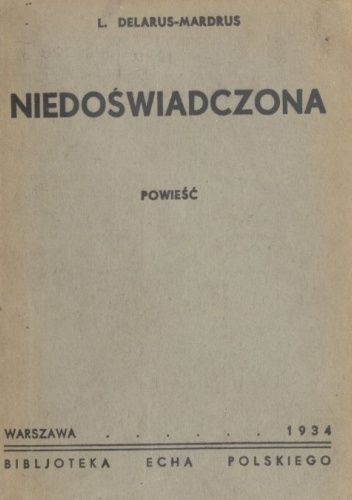 Niedoświadczona. Powieść