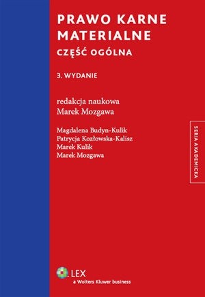 Prawo karne materialne. Część ogólna