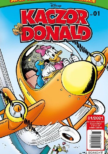 Kaczor Donald, nr 1 (1012) / 2021