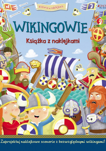 Wikingowie Książka z naklejkami